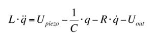 Mason's electric equivalent of the equation of motion