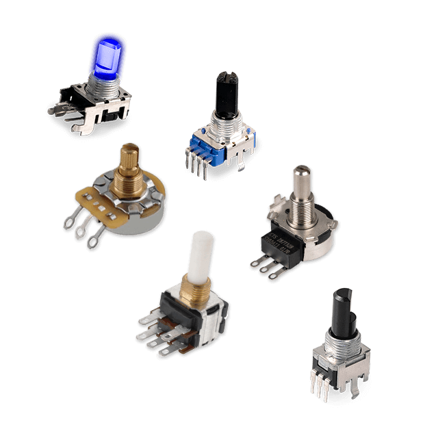 Selection of CTS rotary potentiometers
