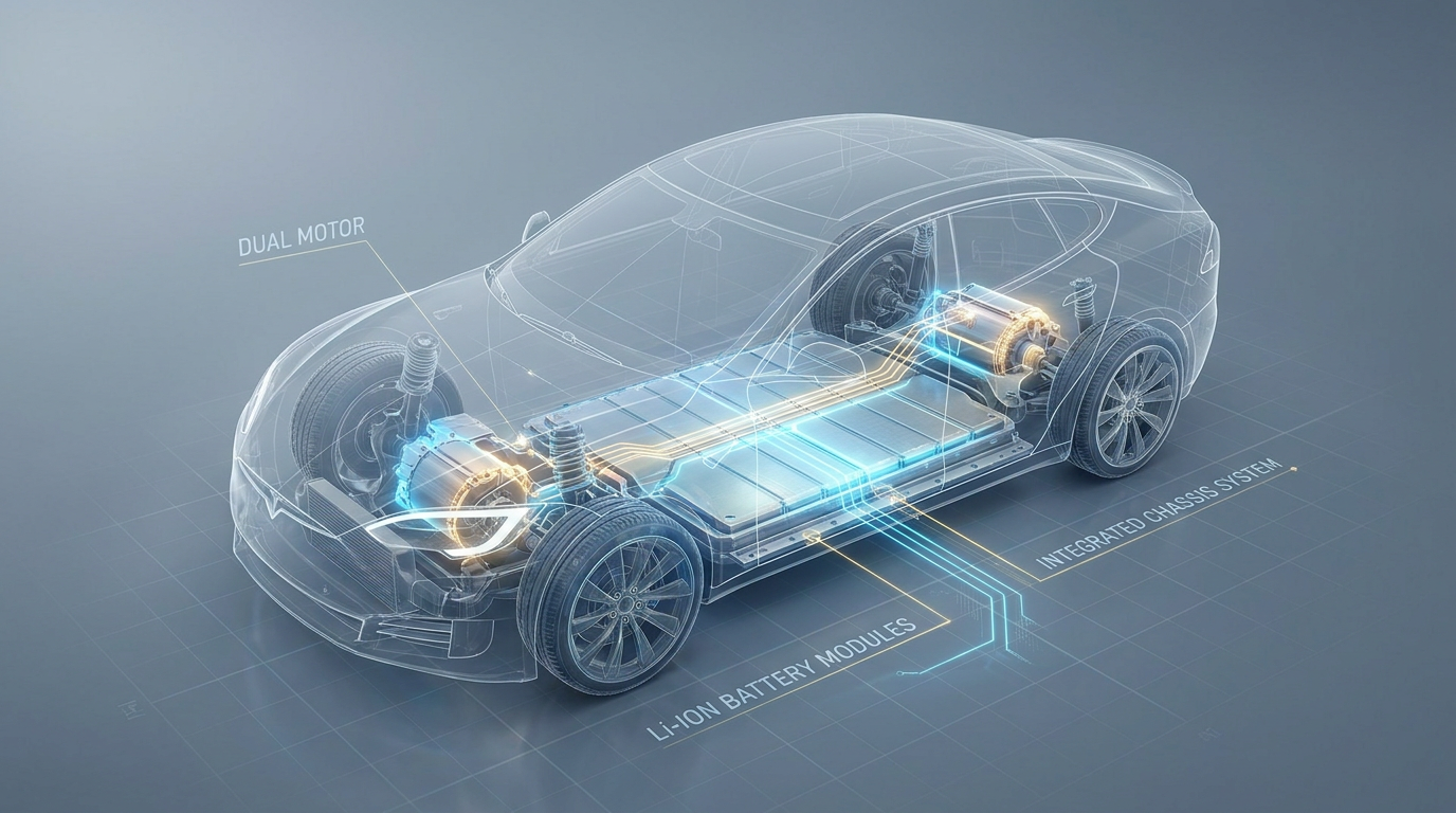 Premium electric vehicle visual