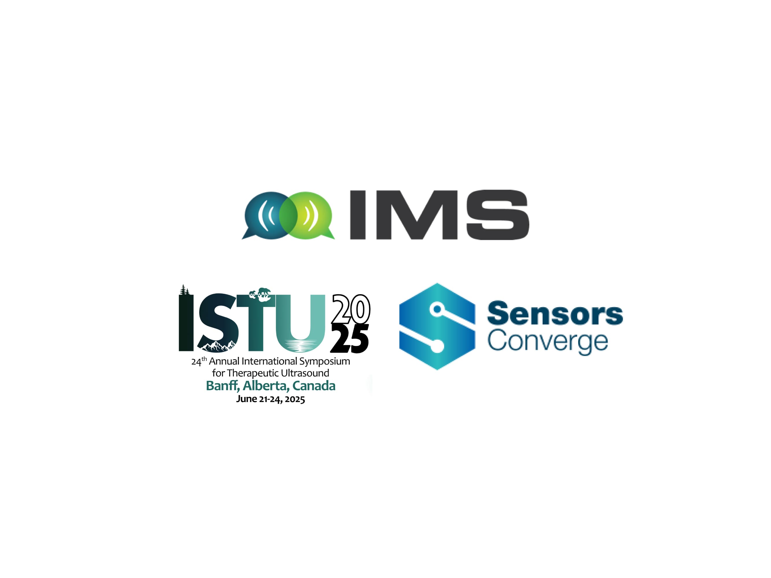 IMS, ISTU and Sensors converge trade show logos