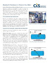 CTS Piezoelectric Transducers for Ultrasonic Flow Meters - Tech Brief