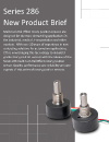 Series 286 Rotary Position Sensors Tech Brief