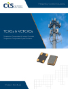 CTS TCXO VCTCXO Product Brochure image with logo on front