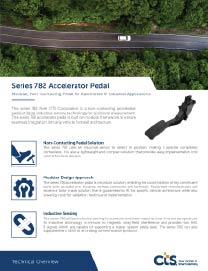 Series 782 non-contacting accelerator pedal technical overview thumbnail image