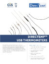 DirecTemp USB Thermometer from CTS Corporation