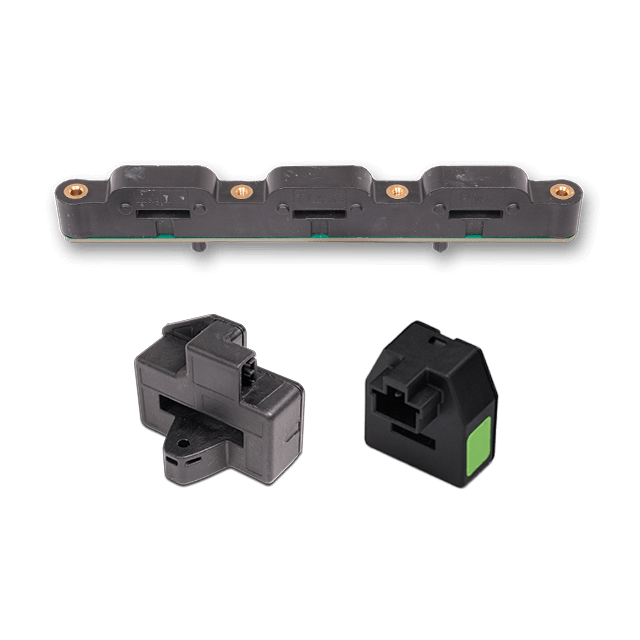 Busbar mounted current sensors