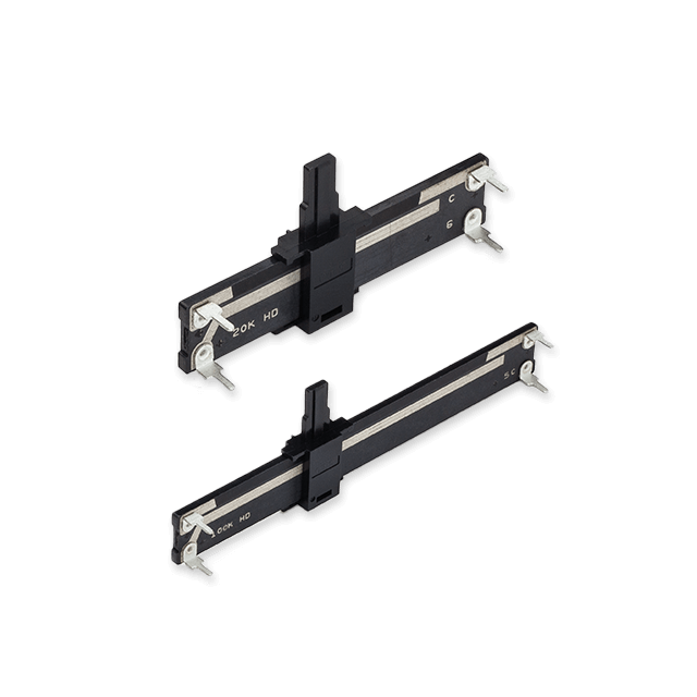 Two CTS slide potentiometers
