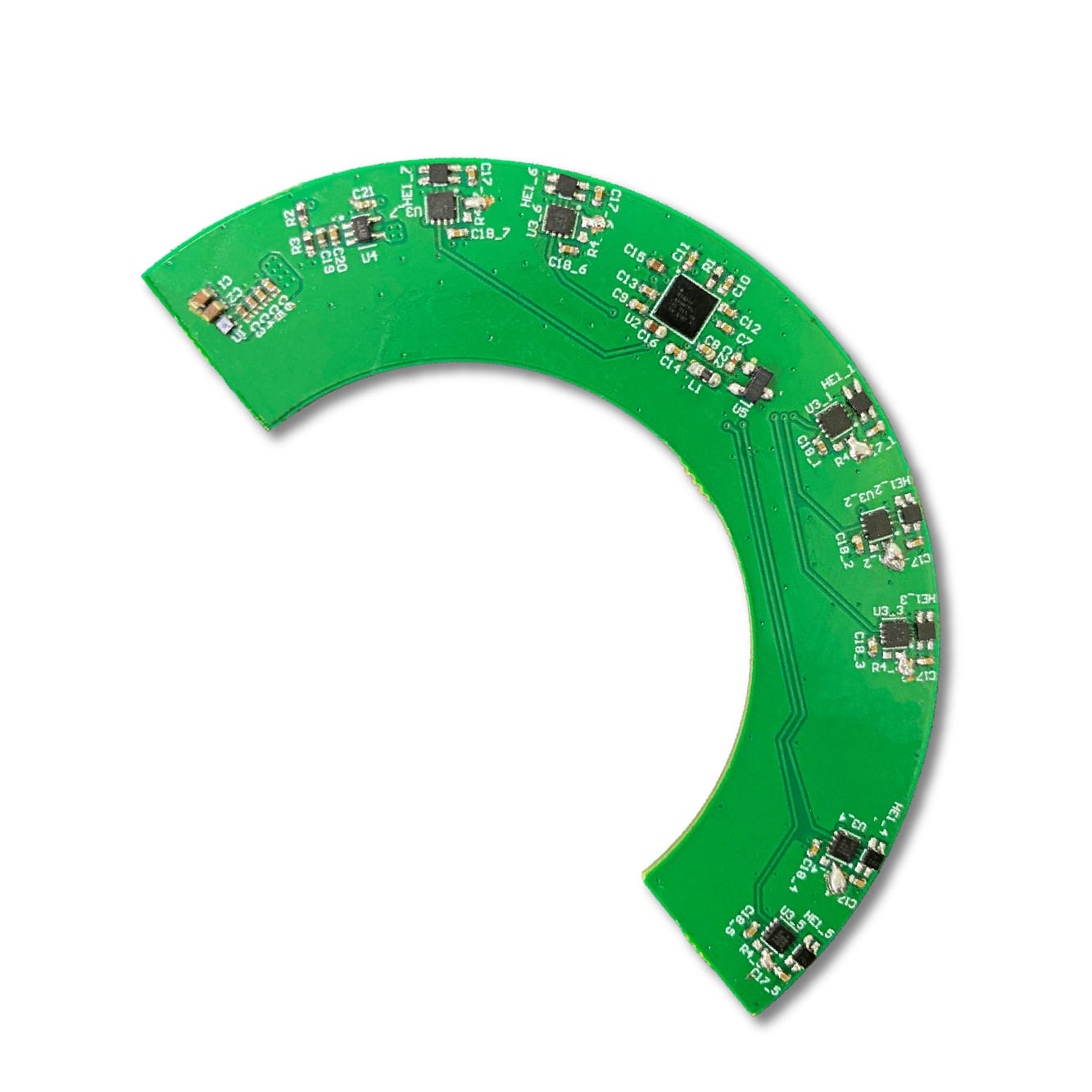 C-shaped COBROS pcb module